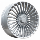 Alu kola Haxer HX09F, 19x9.5 5x112 ET43, stříbrná