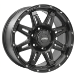 Alu kola INTER ACTION GRABBER, 17x8 6x139.7 ET25, černá matná (zátěžová)