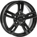 Alu kola INTER ACTION KARGIN, 16x6.5 5x108 ET43, černá lesklá (zátěžová)