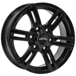 Alu kola INTER ACTION KARGIN 6, 16x6.5 6x120 ET50, černá lesklá (zátěžová)