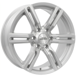 Alu kola INTER ACTION KARGIN 6, 16x7 6x130 ET50, stříbrná (zátěžová)