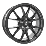 Alu kola IT WHEELS 2 KIRA, 17x7.5 5x114.3 ET40, černá lesklá