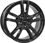 Alu kola IT WHEELS GINA, 17x7.5 5x114.3 ET38, černá lesklá (zátěžová)