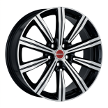 Alu kola MAK BIRMINGHAM, 20x9 5x120 ET41, černá lesklá + leštění (zátěžová)