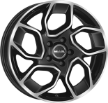 Alu kola MAK EXPRESS, 18x7.5 5x120 ET50, černá lesklá + leštění (zátěžová)