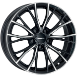 Alu kola MAK MARK, 19x8.5 5x120 ET38, černá lesklá + leštění (zátěžová)