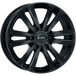 Alu kola MAK SAFARI 6, 20x8.5 6x139.7 ET30, černá lesklá (zátěžová)