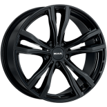 Alu kola MAK X-MODE, 19x9 5x120 ET18, černá lesklá (zátěžová)