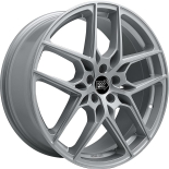 Alu kola Mille Miglia MM1004, 17x7.5 5x108 ET45, stříbrná