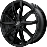 Alu kola MiM EVO001, 15x6 4x100 ET40, černá lesklá