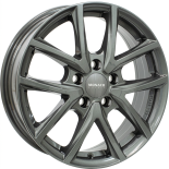 Alu kola MONACO WHEELS 2 CL2, 16x6.5 5x108 ET45, tmavě šedivá