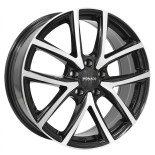 Alu kola MONACO WHEELS 2 CL2, 17x7 5x114.3 ET45, černá lesklá + leštění