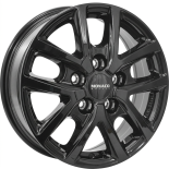 Alu kola MONACO WHEELS CL2T, 16x6.5 5x118 ET66, černá lesklá (zátěžová)