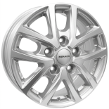 Alu kola MONACO WHEELS CL2T, 16x6.5 5x120 ET52, stříbrná (zátěžová)