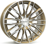 Alu kola MONACO WHEELS GP2, 18x8 5x112 ET45, bronzová + leštění