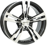 Alu kola MONACO WHEELS GP4, 21x9.5 5x112 ET35, černá lesklá + leštění (zátěžová)