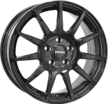 Alu kola MONACO WHEELS RALLYE, 17x7 4x100 ET40, černá lesklá