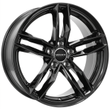 Alu kola MONACO WHEELS RR8M, 18x8 5x112 ET35, černá lesklá