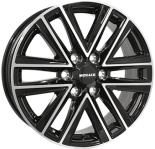 Alu kola MONACO WHEELS VT1, 18x8 6x139.7 ET54, černá lesklá + leštění (zátěžová)