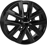 Alu kola MONACO WHEELS VT2, 16x6.5 5x120 ET55, černá lesklá (zátěžová)