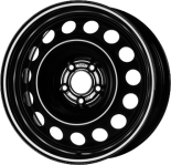 Alu kola MW STEEL STAAL, 17x7 5x108 ET42, černá