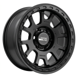 Alu kola Racing Line 3S1102, 17x8 6x139.7 ET, černá matná