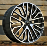 Alu kola Racing Line 3S1261, 21x8.5 5x112 ET34, černá + leštění (zátěžová)