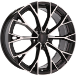 Alu kola Racing Line 3S1279, 19x8 5x112 ET50, černá + leštění