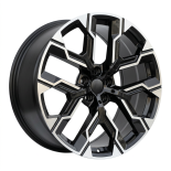 Alu kola Racing Line 3S1318, 20x10.5 5x112 ET44, černá + leštění (zátěžová)