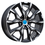 Alu kola Racing Line 3S1349, 20x10 5x112 ET46, černá matná + leštění (zátěžová)