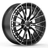Alu kola Racing Line 3S1384, 20x9.5 5x112 ET35.5, černá + leštění (zátěžová)