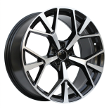 Alu kola Racing Line 3S1385, 20x8.5 5x112 ET38, černá + leštění