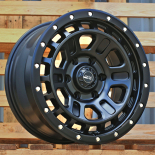 Alu kola Racing Line 3S234, 17x8.5 6x139.7 ET15, černá matná (zátěžová)