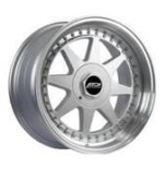 Alu kola Racing Line 7905F, 17x7.5 5x112 ET35, stříbrná + leštěný límec