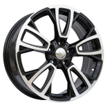 Alu kola Racing Line 8409, 18x7 5x112 ET47, černá + leštění