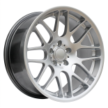 Alu kola Racing Line 901B, 19x8.5 5x120 ET35, stříbrná metalíza