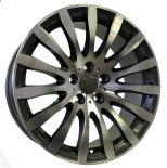 Alu kola Racing Line A0010, 19x8.5 5x120 ET24, šedivá + leštění