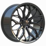 Alu kola Racing Line A1407, 17x7.5 5x114.3 ET40, černá lesklá
