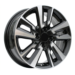 Alu kola Racing Line A5831, 15x6 4x100 ET40, černá + leštění
