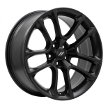 Alu kola Racing Line A5875, 20x9 5x115 ET21, černá matná (zátěžová)