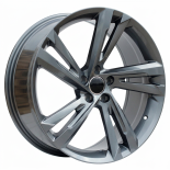Alu kola Racing Line A5891, 20x8.5 5x112 ET38, Šedivá (zátěžová)