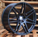 Alu kola Racing Line A6114, 22x10.5 5x120 ET40, černá lesklá