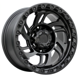 Alu kola Racing Line A6278, 15x8 6x139.7 ET, černá matná (zátěžová)