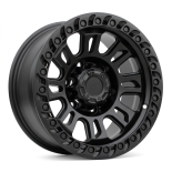 Alu kola Racing Line A8916, 15x8 6x139.7 ET, černá matná (zátěžová)