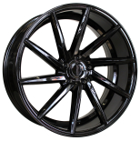 Alu kola Racing Line B1058, 18x8 5x112 ET35, černá lesklá