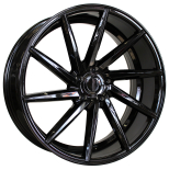 Alu kola Racing Line B1058, 18x8 5x114.3 ET40, černá lesklá