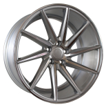 Alu kola Racing Line B1059, 18x8 5x112 ET35, stříbrná + leštění