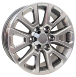 Alu kola Racing Line B1072, 18x7.5 6x139.7 ET25, titanová metalíza (zátěžová)