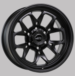 Alu kola Racing Line B1106, 17x9 5x127 ET-6, černá matná