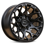 Alu kola Racing Line B1108, 17x9 6x139.7 ET6, černá matná (zátěžová)